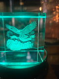 250th - Eagle over Mt. Rushmore