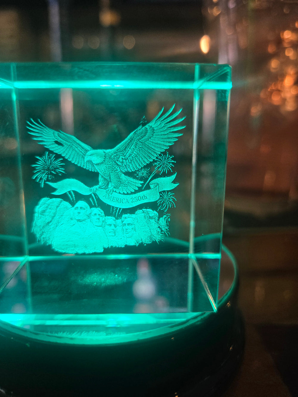 250th - Eagle over Mt. Rushmore